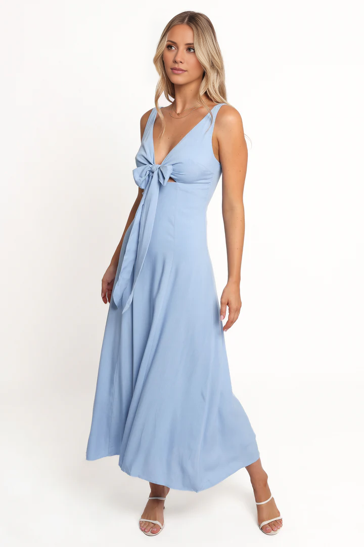 Jimiss V-neck sleeveless backless mid length Prom dress