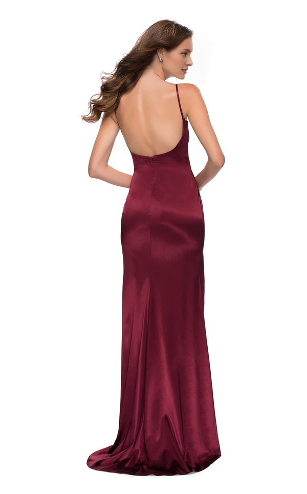 Square neckline sleeveless tight corset and floor length gown evening dresses