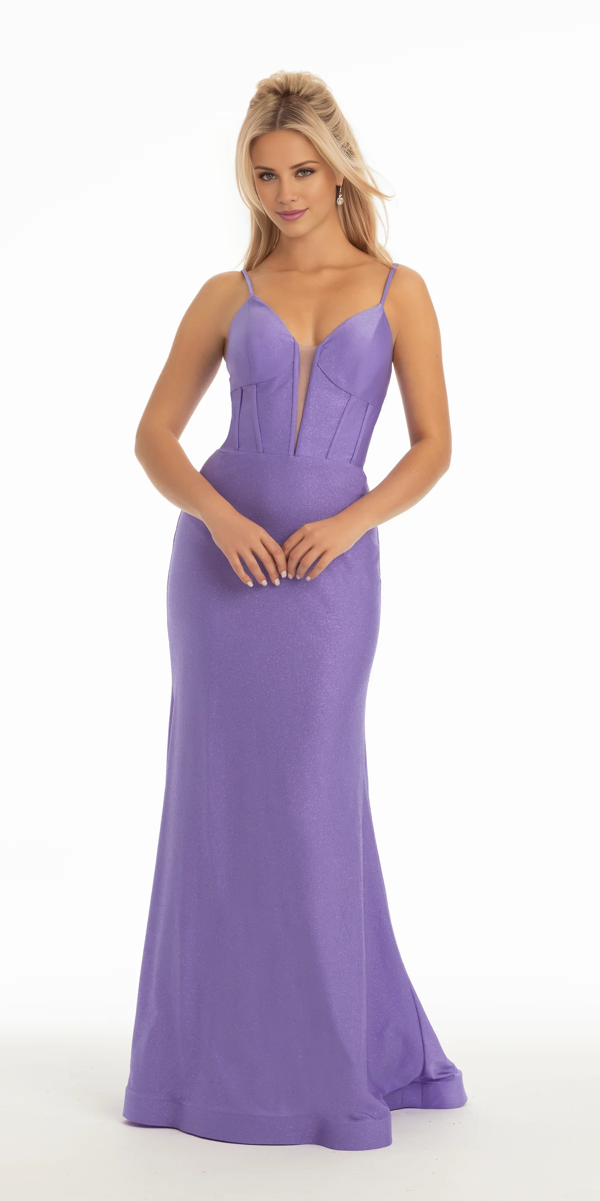 Jimiss Sweetheart Collar Thin Strap Tight corset and Ground length Prom Dress