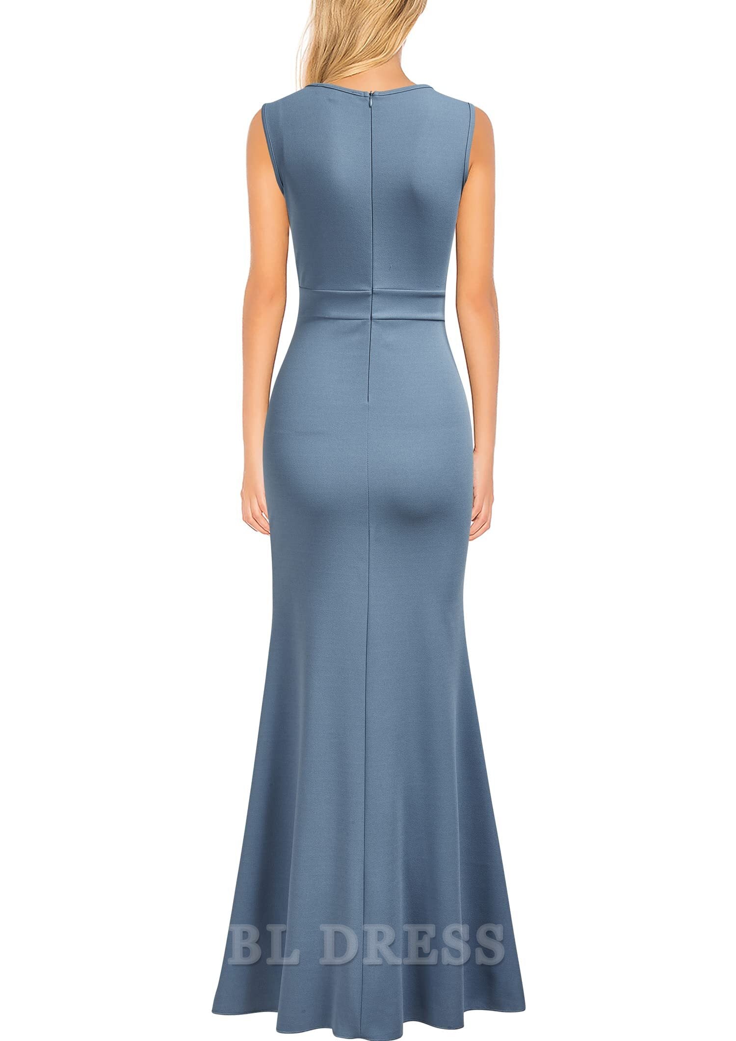 Mermaid V-Neck Elegantes formal dresses Bridesmaid Dresses evening gown Prom Dress