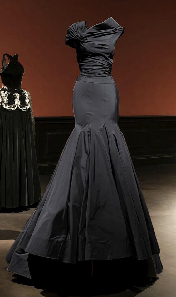 Unique Taffeta Mermaid Prom Evening Dresses 2017 Women's Couture Fashion