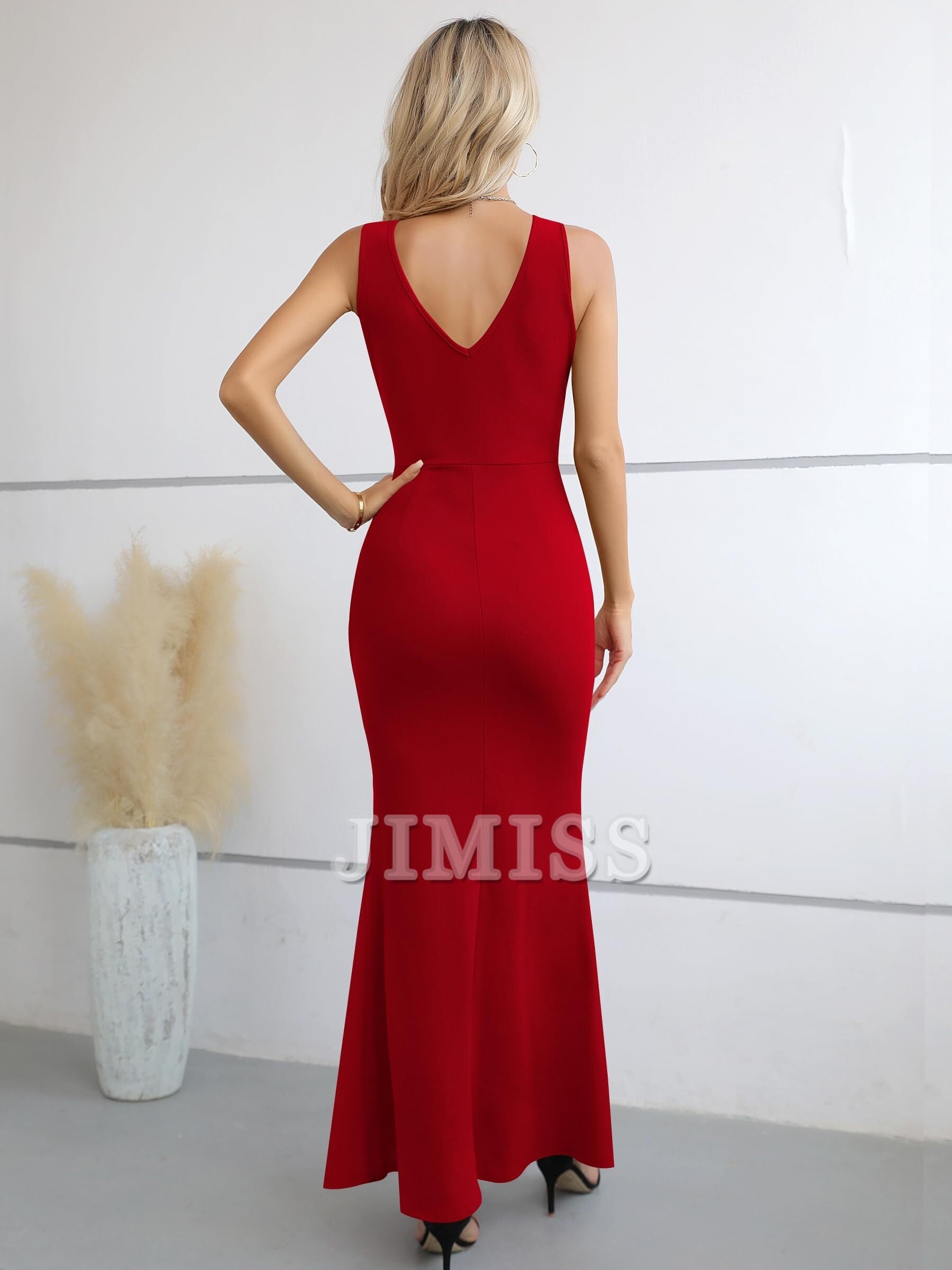 V-neck ball gown long dress party wrap elegant festival slimming evening gown