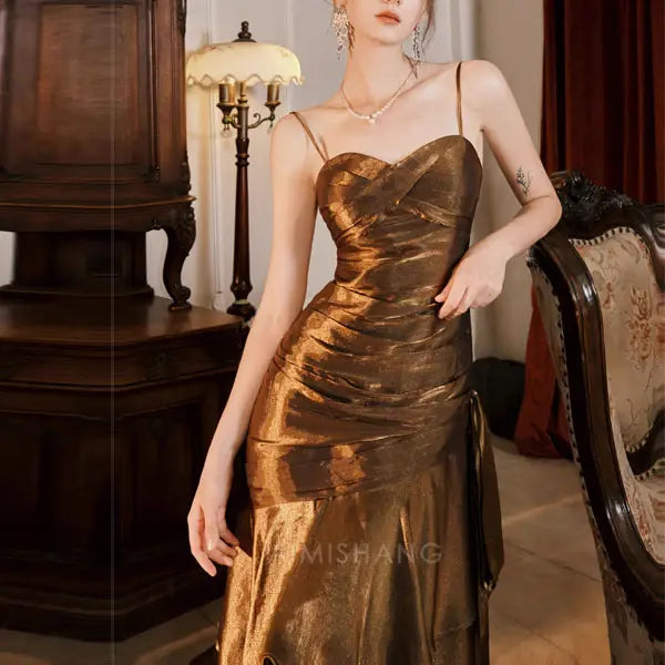 Aimishang Elegant Ruffled Tiered Maxi Dress Long Prom Dress Charming Evening Party Dress Women's Dresses