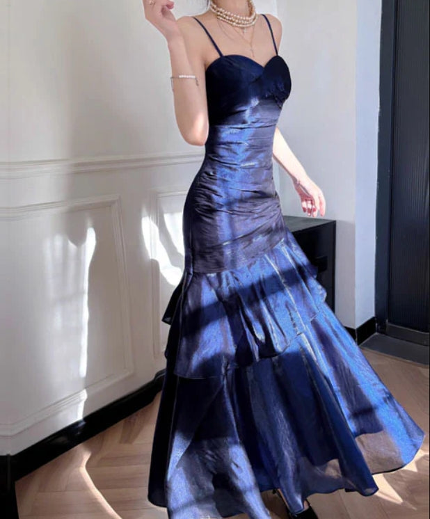 Aimishang Elegant Ruffled Tiered Maxi Dress Long Prom Dress Charming Evening Party Dress Women's Dresses