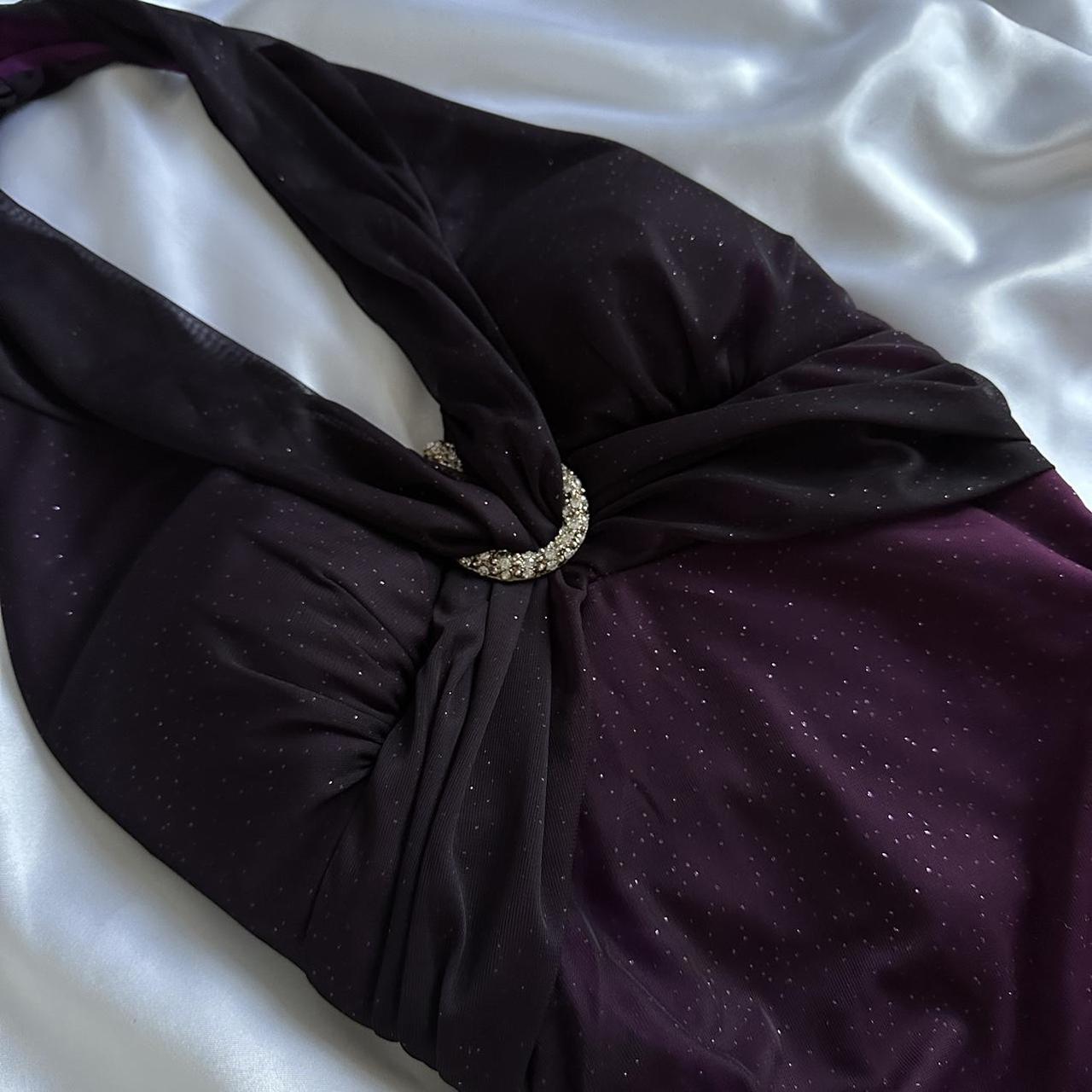 Gorgeous Purple Strap Long Prom Dresses Formal Dress Woman Elegant