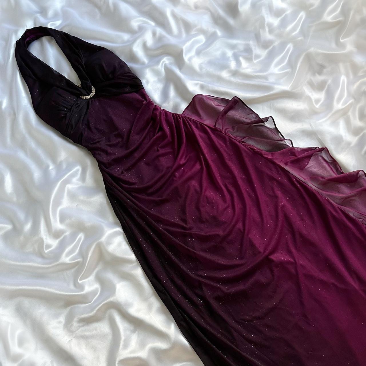 Gorgeous Purple Strap Long Prom Dresses Formal Dress Woman Elegant