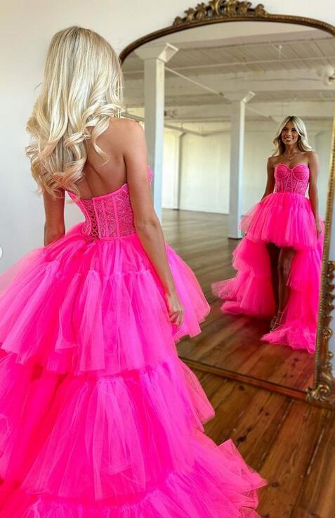 2024 Prom Dresses, Evening Dress, Graduation School Party Dresses