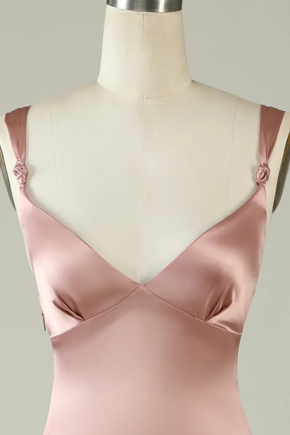 Asymmetrical Bridesmaid Dress With Slit