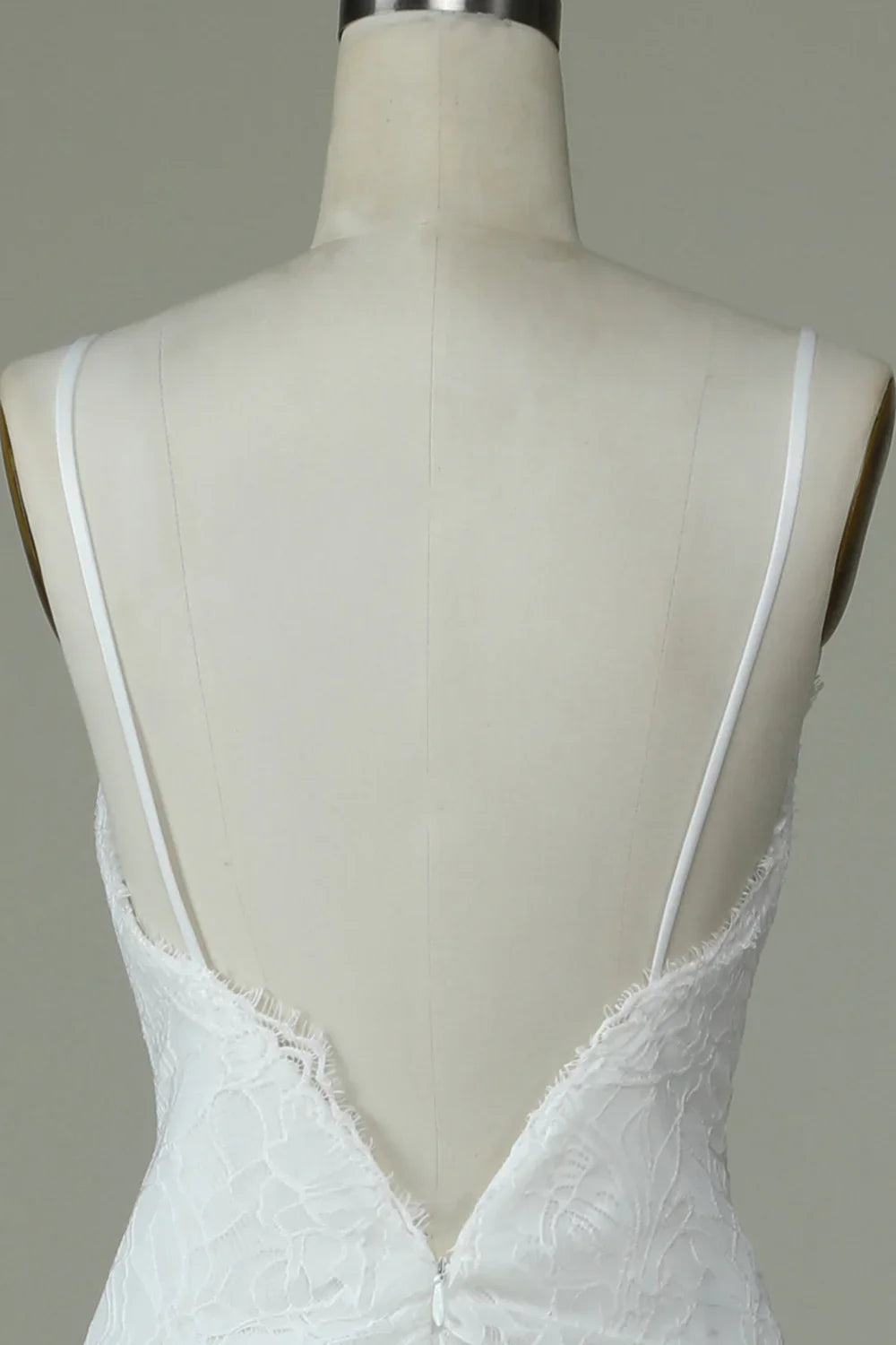 Aimishang Ivory Mermaid Lace Backless Wedding Dress