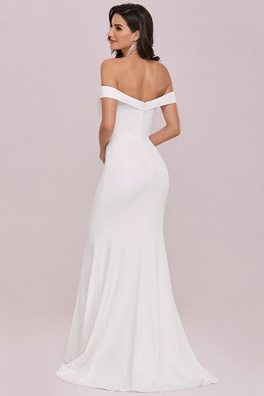 Gorgeous Off-the-Shoulder Mermaid Wedding Dresses