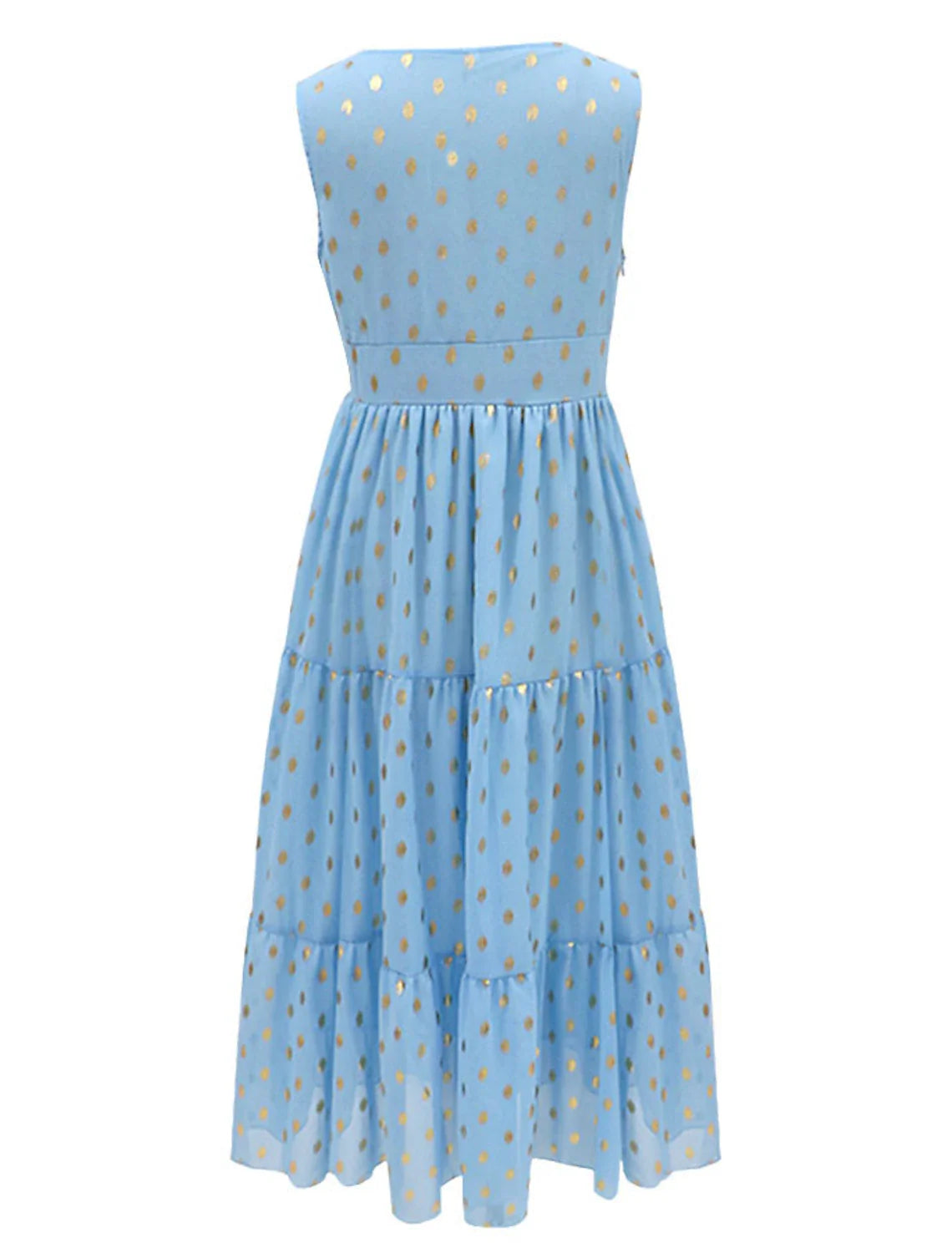 Aimishang Beach Little White Dresses Boho Wedding Dresses A-Line V Neck Sleeveless Ankle Length Chiffon Bridal Gowns With Appliques