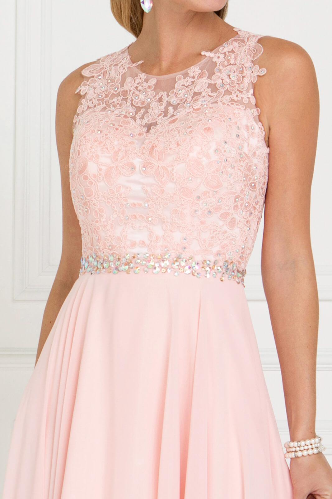 Long Bridesmaid Prom Dress Formal