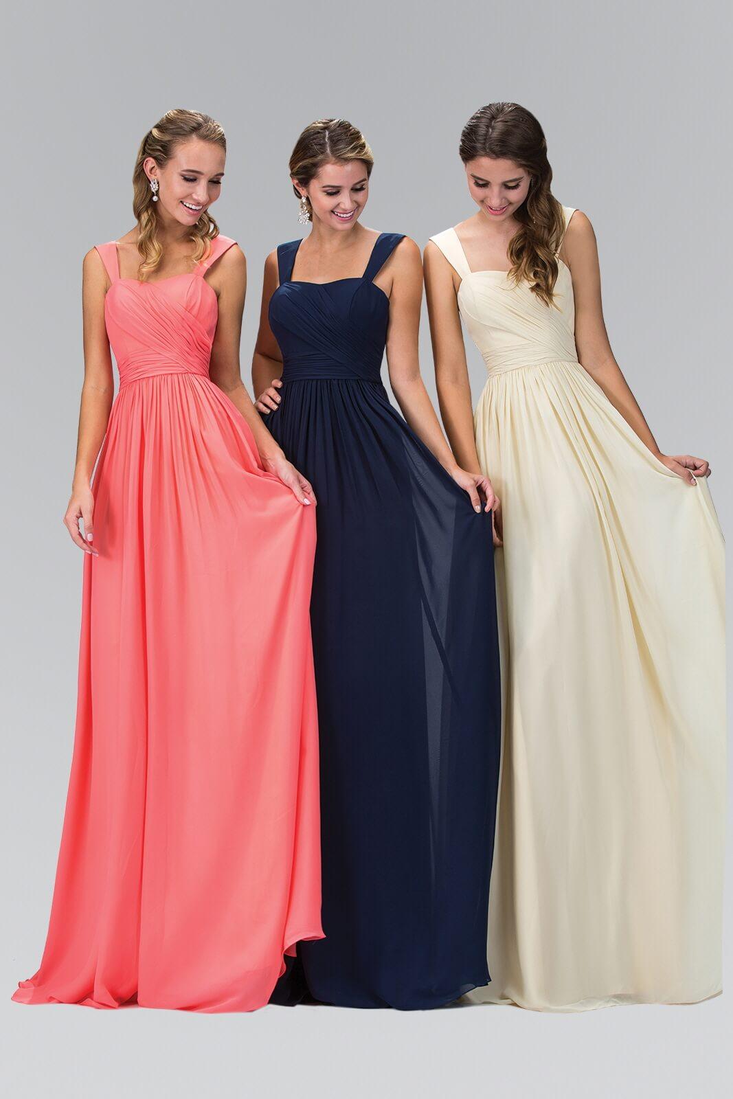 Sleeveless Chiffon Long Formal Dress