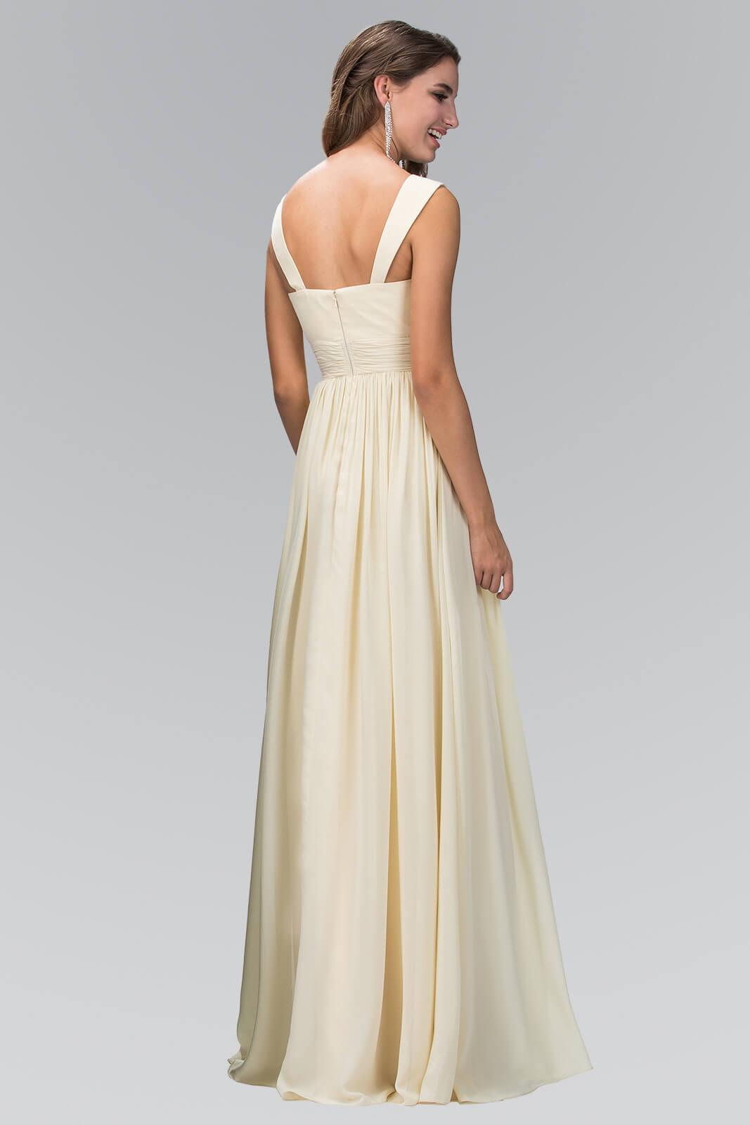 Sleeveless Chiffon Long Formal Dress