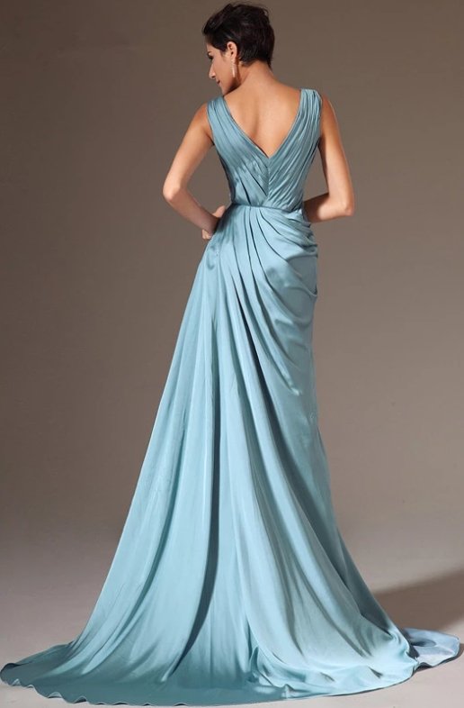 Plus Size Evening Dresses Mermaid V-neck Slit Sexy Long Formal Party Evening Gown Prom Dresses Robe De Soiree